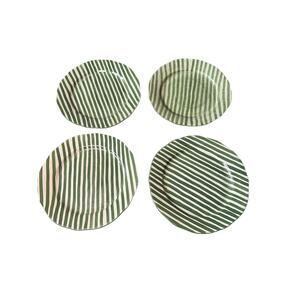 Apple Pie By FRANCISCAN Serving Plates Lot of 4